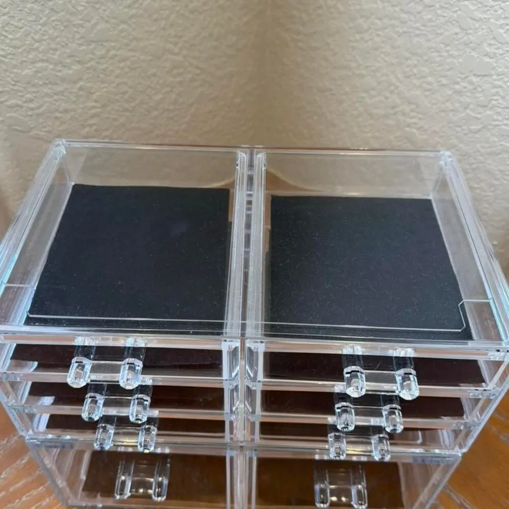 Clear Acrylic Stackable Drawer Organizer